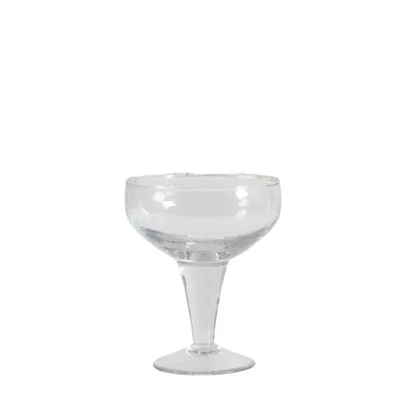 4-Pack Coupe Glasses Hammered - Clear, Glass image