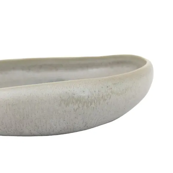 4-Pack Pasta Bowls - Grey, Ceramic