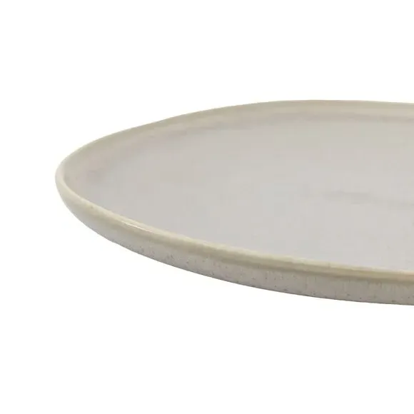 4-Pack Side Plates Pebble Glaze - Grey, Ceramic