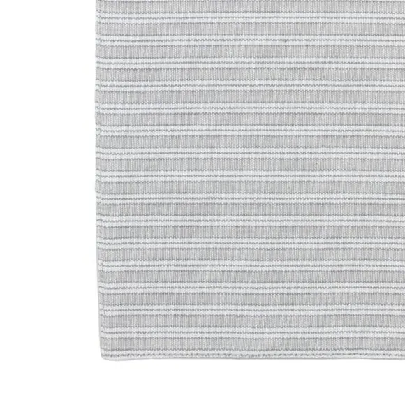 4-Pack Woven Striped Placemats - Grey