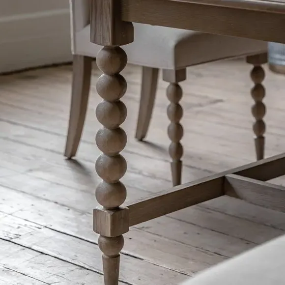 6-8 Seater Extendable Dining Table - Natural, Oak