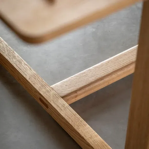 6-8 Seater Extendable Dining Table - Natural, Oak