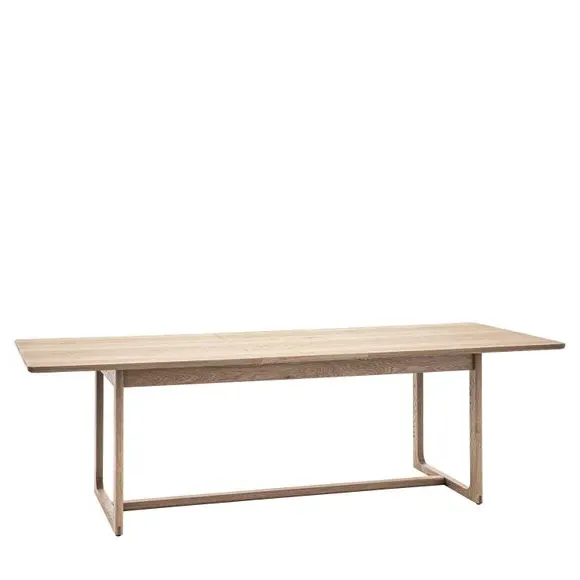 6-8 Seater Extendable Dining Table - Smoked, Oak