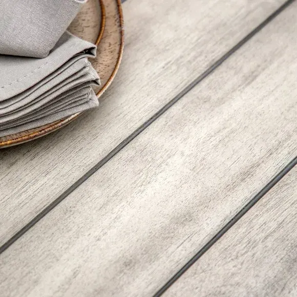 6-Seater Outdoor Dining Table - Grey