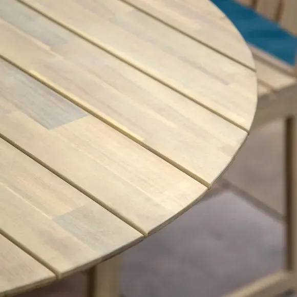 6-Seater Oval Dining Table - Natural, Wood