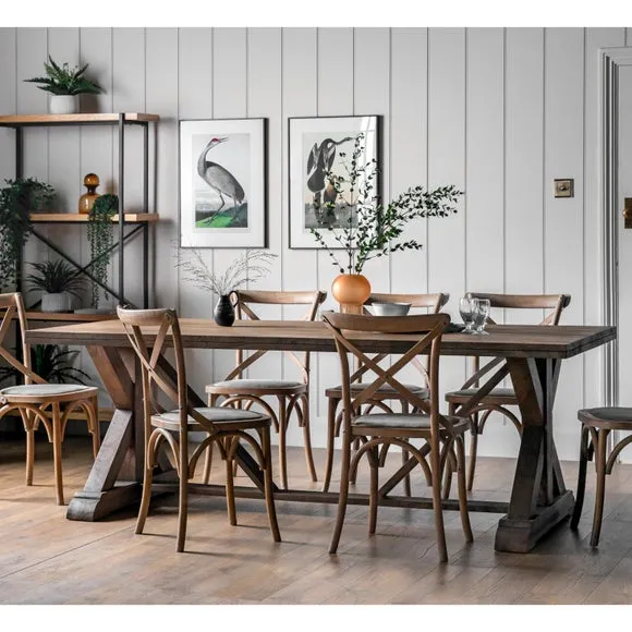 6-Seater Rectangular Dining Table - Mango Wood image