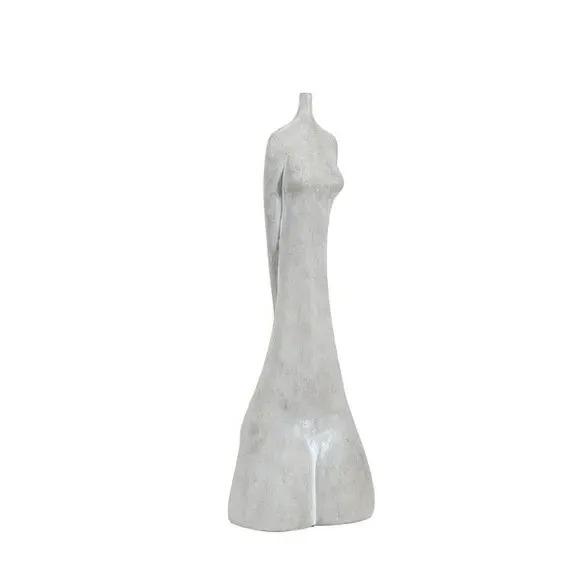 Abstract Body Sculpture - Grey