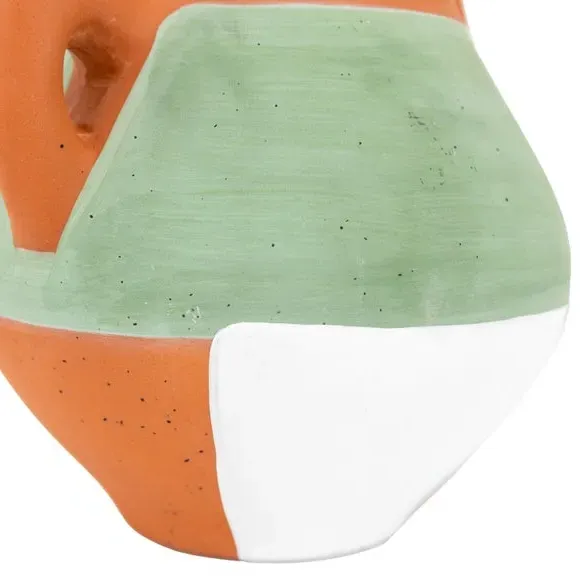 Abstract Vase - Terracotta, Ceramic