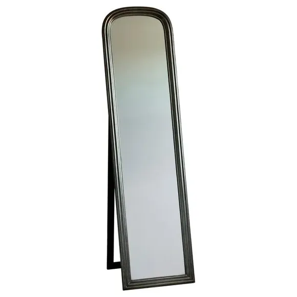Arched Full Length Standing Mirror - Brass image