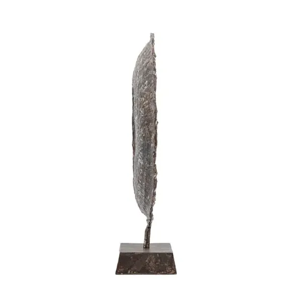 Circle Ornament with Base - Copper, Metal