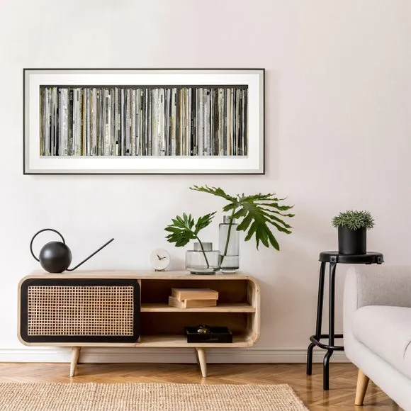 Classic Vinyl Framed Print - Grey image