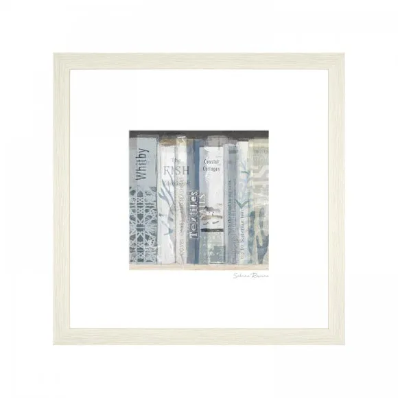 Coastal Classics Framed Print - White