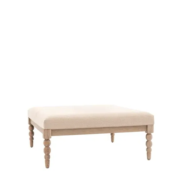 Coffee Table with Bobbin Legs - Natural, Oak