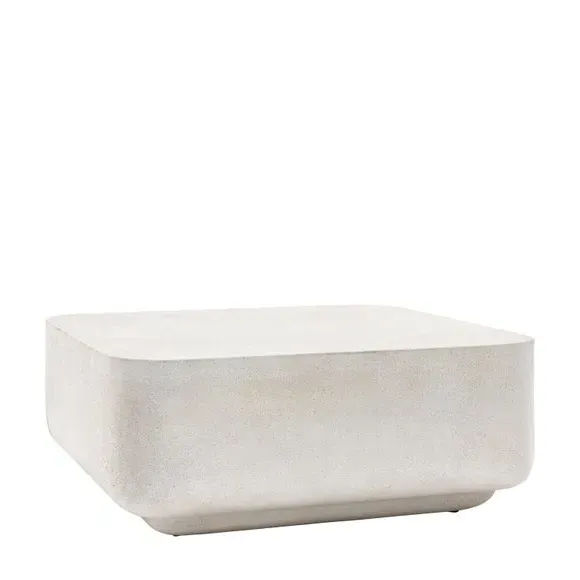 Coffee Table with GRC Technology - Cream