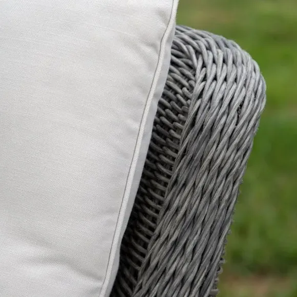 Corner Outdoor Lounge Set - Grey, Rattan