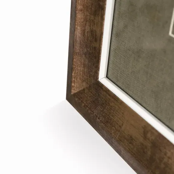 Framed Animal Print - Brown