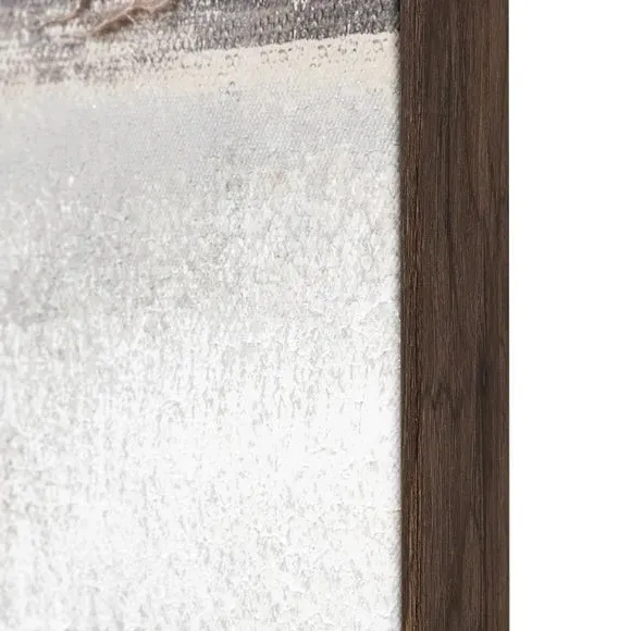 Framed Canvas Abstract Art - Natural, Canvas