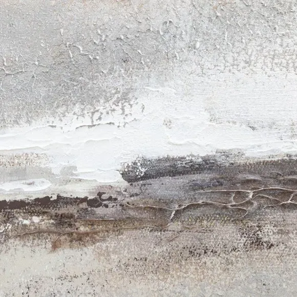 Framed Canvas Abstract Art - Natural, Canvas