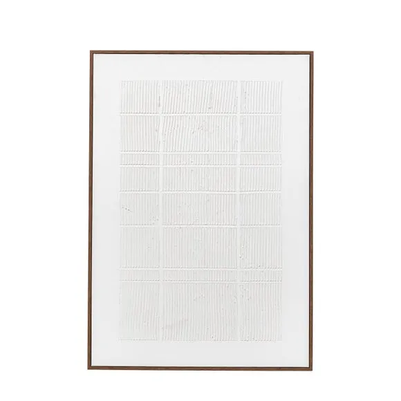 Framed Canvas Art - Natural, Textured Finish