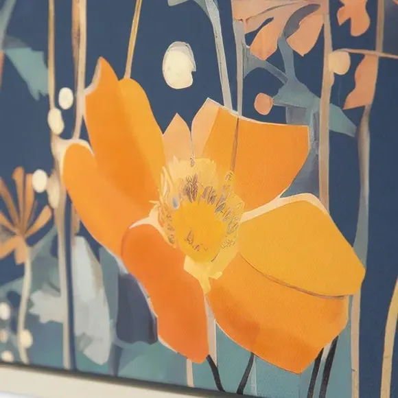 Framed Canvas Print - Multicolor, Canvas