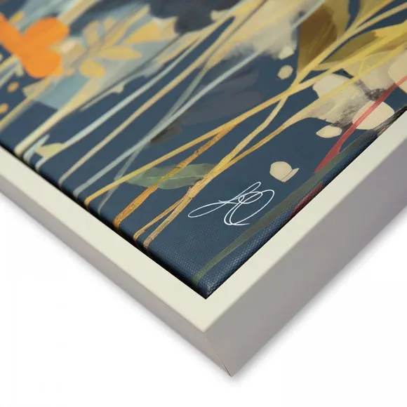 Framed Canvas Print - Multicolor, Canvas