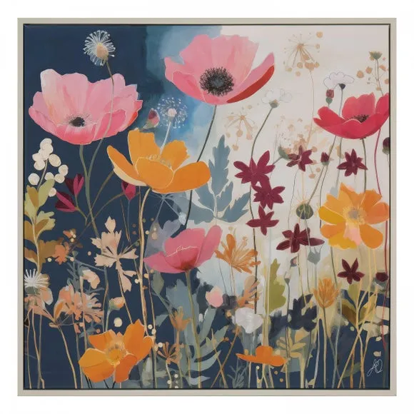 Framed Canvas Print - Multicolor, Canvas image