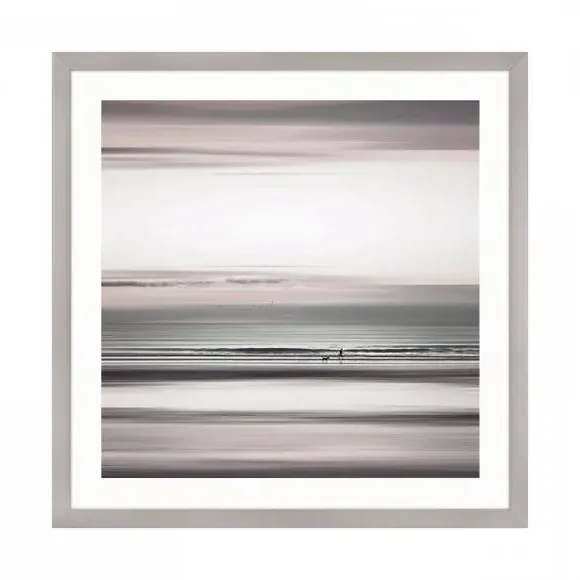 Framed Print Coastal Design - Multicolor