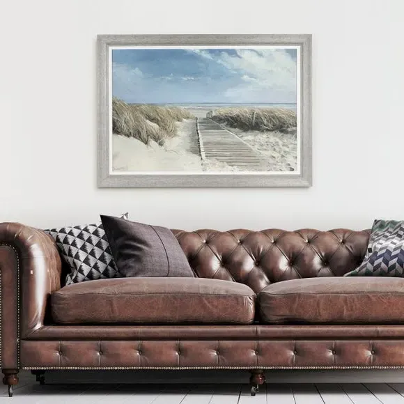 Framed Print Wall Art - Grey Frame image