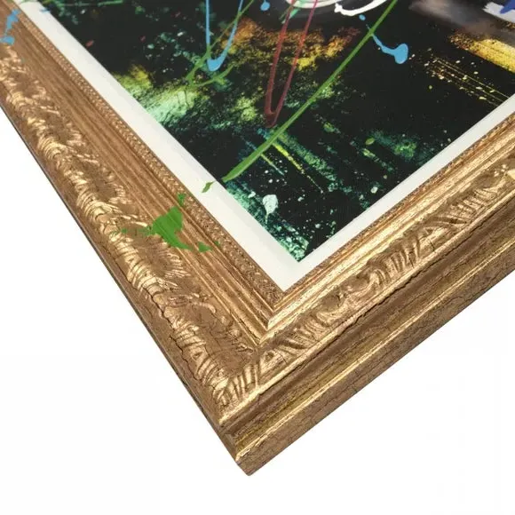 Framed Wall Art Print - Multicolor, Paper