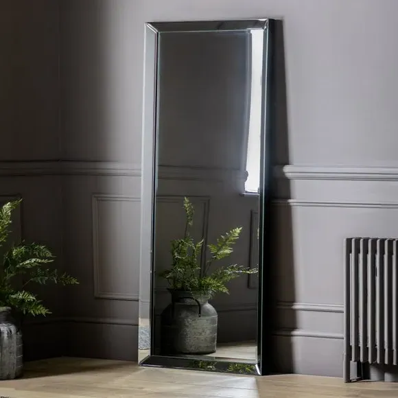Full Length Leaner Mirror - Silver, Mirrored Frame image