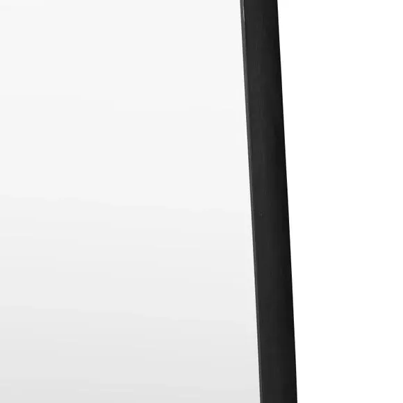 Irregular Full Length Leaner Mirror - Black
