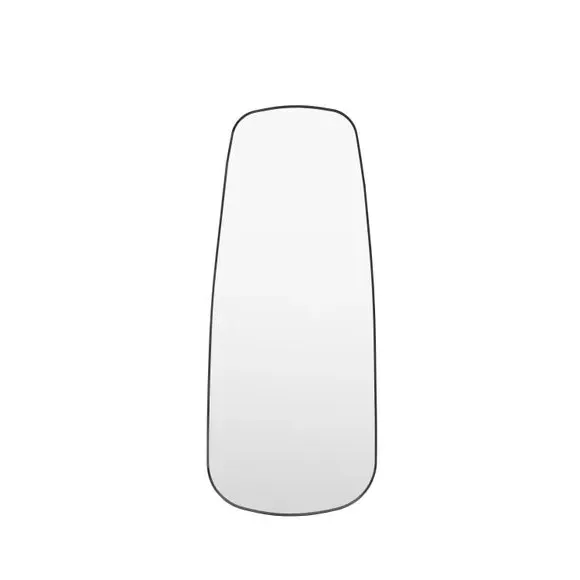 Irregular Full Length Leaner Mirror - Black image