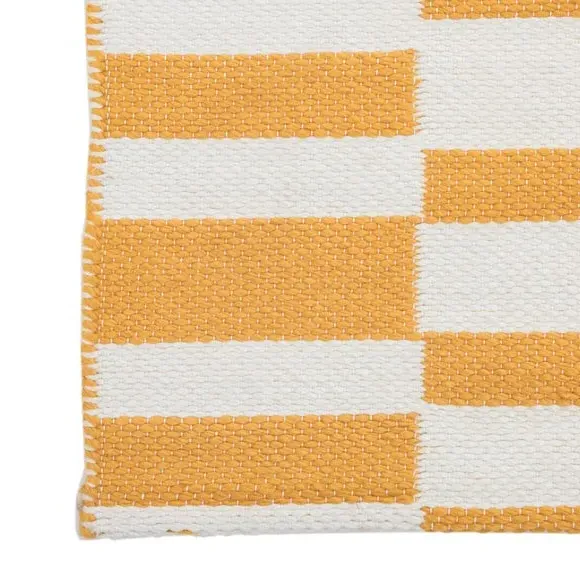 Jacquard Rug - Yellow