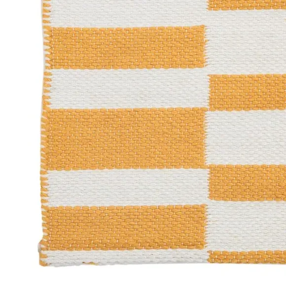 Jacquard Rug - Yellow