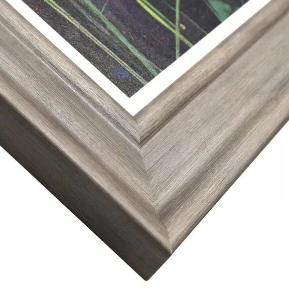 Landscape Framed Print - Multicolor, Grey Frame