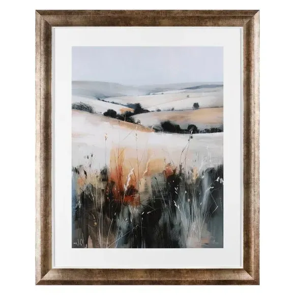 Landscape Framed Print - Multicolor