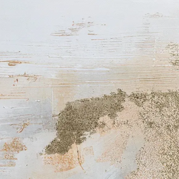 Large Framed Canvas Abstract Art - Grey, Canvas