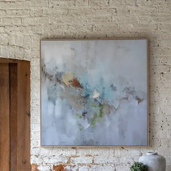 Large Framed Canvas Art - Multicolor, Canvas