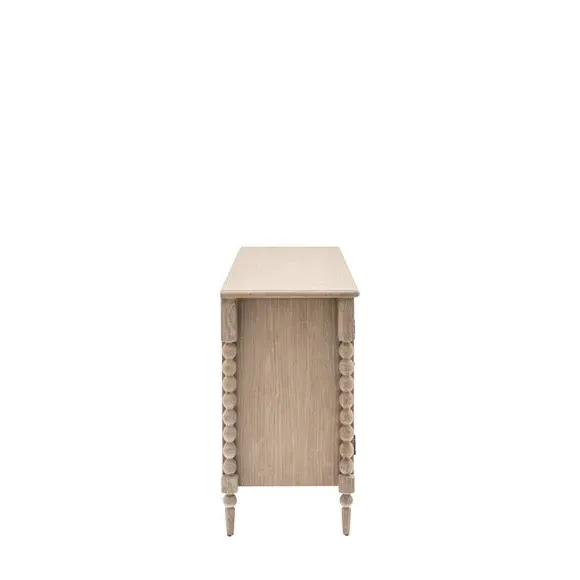 Large Sideboard with Bobbin Legs - Natural, Oak