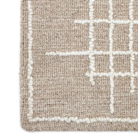 Linear Tufted Rug - Cedar, Wool Blend