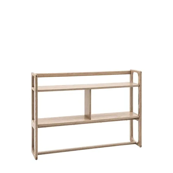 Open Display Cabinet - Smoked, Oak