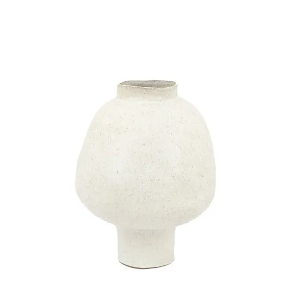 Organic Vase - Natural, Stoneware