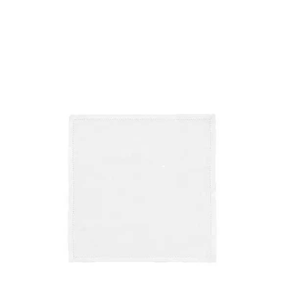 Pack of 4 Napkins - White, Cotton