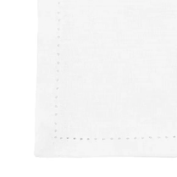 Pack of 4 Napkins - White, Cotton