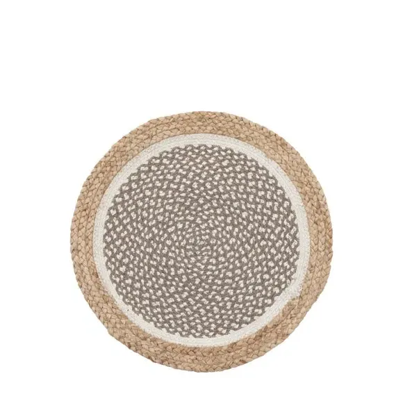 Pack of 4 Placemats Boho Weave - Multicolor, Jute