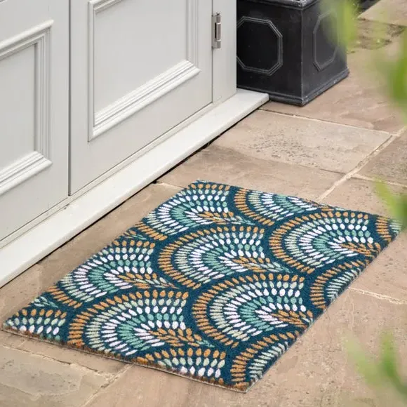 Rainbow Doormat - Navy, Coir image