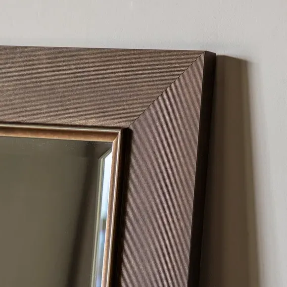 Rectangle Full Length Leaner Mirror - Bronze