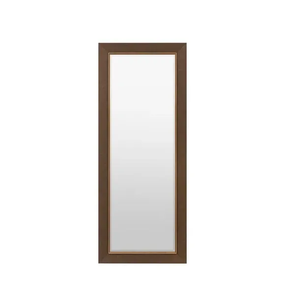 Rectangle Full Length Leaner Mirror - Bronze