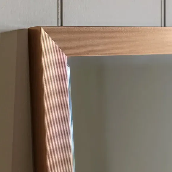 Rectangle Full Length Leaner Mirror - Bronze