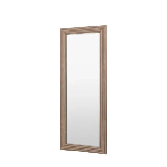 Rectangle Full Length Leaner Mirror - Gold